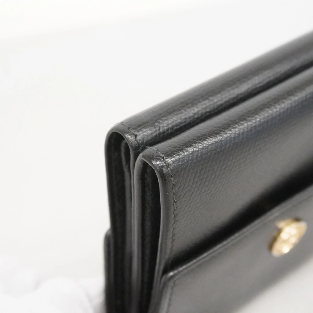 CHANEL Authentic Black Leather Wallet - Picture 5 of 10